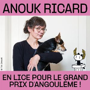 "Incroyable : Anouk Ricard remporte le Grand Prix tant convoité du Festival d'Angoulême 2025 !"