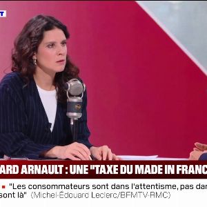 "La demande inattendue d'Apolline de Malherbe à Michel-Edouard Leclerc en direct : une surprise à ne pas manquer!"